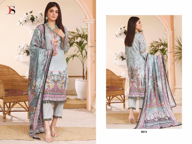 Firdous Lawn 24 By Deepsy Suits Embroidery Cotton Pakistani Suits Wholesale Shop In Surat